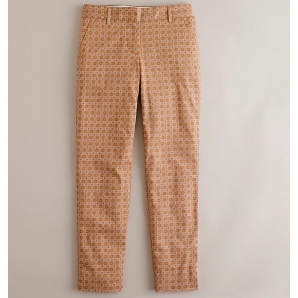 J. Crew Medallion Foulard Skimmer Pants - Picture 2 of 7